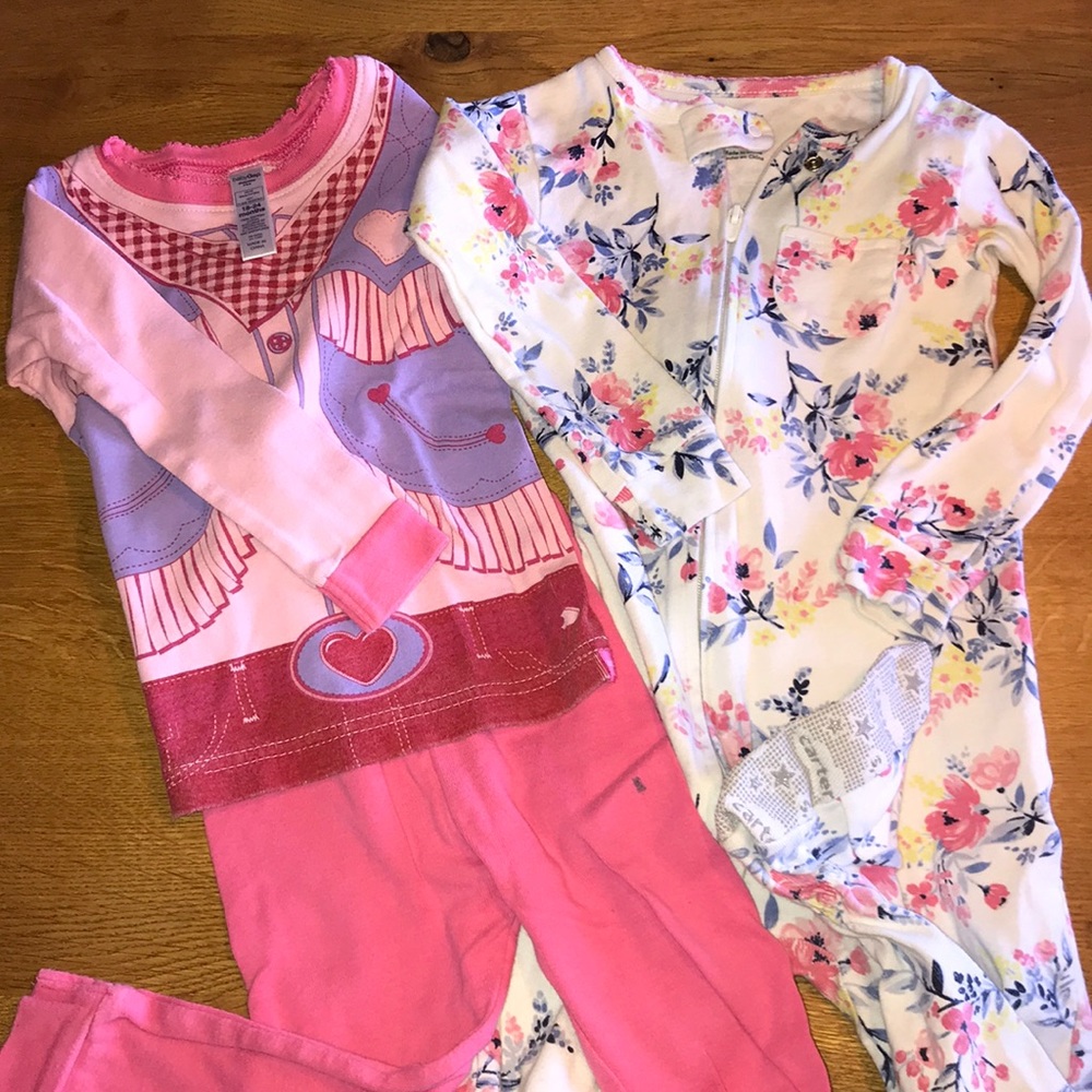 Pair of 18-24 mo Girls PJ’s